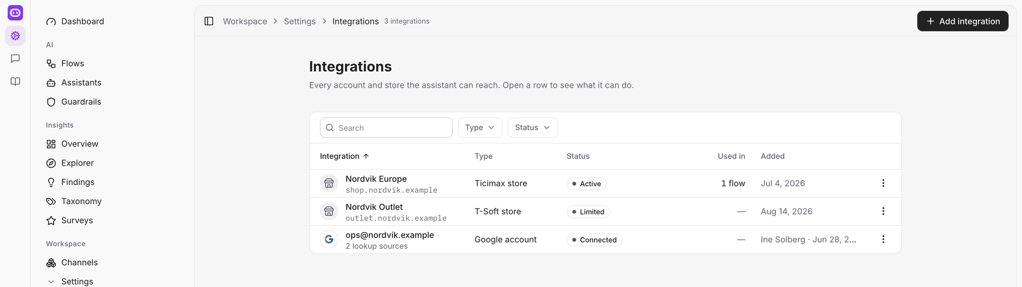 Connect your store